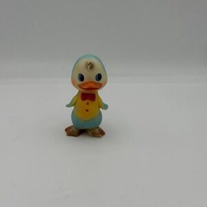 Rare Vintage 1968 Rubber Duck Squeaky Toy Made In Japan Vinyl Bath Toy Cute